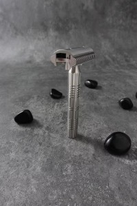 Yaqi Bohemia Paslanmaz Çelik Klasik Tıraş Aleti - Thumbnail