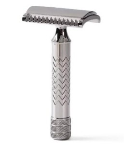 Yaqi Castor Stainless Steel Double Edge Safety Razor - Thumbnail