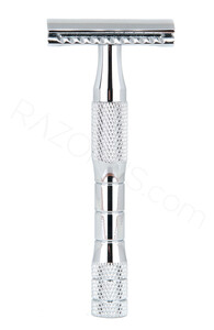 YAQI Brush - Yaqi Classic Double Edge Safety Razor, Chrome