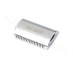 Yaqi DE Safety Razor Head, Classic, Chrome - Thumbnail