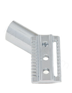 Yaqi DE Safety Razor Head, Flipside, Chrome - Thumbnail