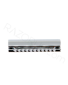 Yaqi DE Safety Razor Head, Flipside, Chrome - Thumbnail