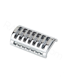 Yaqi DE Safety Razor Head, Knight Helmet, Chrome - Thumbnail