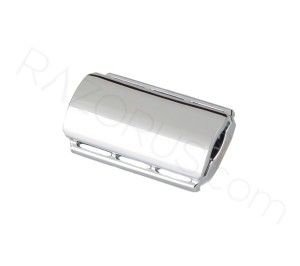 Yaqi DE Safety Razor Head, Telstar, Chrome - Thumbnail