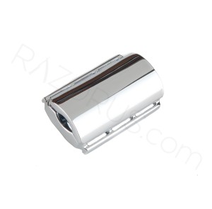 Yaqi DE Safety Razor Head, Telstar, Chrome - Thumbnail