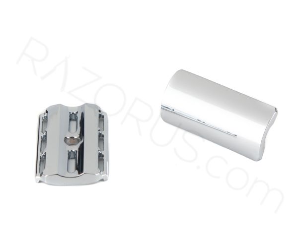 Yaqi DE Safety Razor Head, Telstar, Chrome