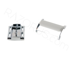 Yaqi DE Safety Razor Head, Zephyr, Chrome - Thumbnail