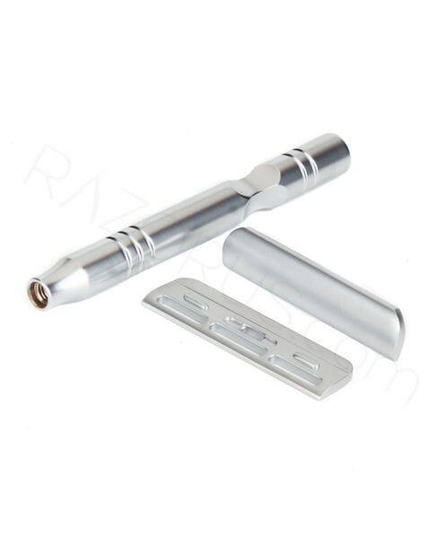 Yaqi Excalibur SE Safety Razor, Matte Chrome