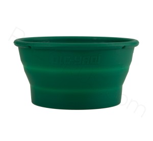 Yaqi Green Color Collapsible Silicone Shaving Bowl - Thumbnail