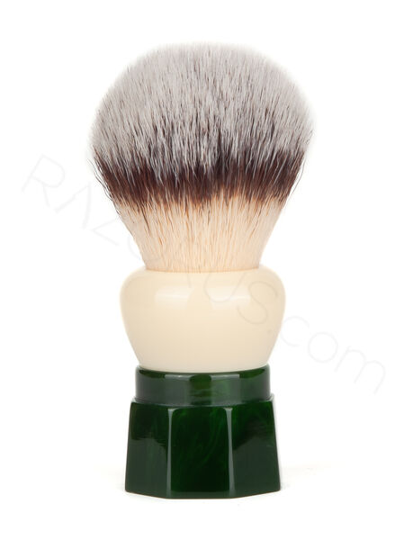 Yaqi Green Obsidian Synthetic Shaving Brush