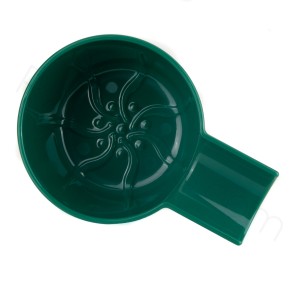 Yaqi Plastic Shaving Bowl, Green - Thumbnail