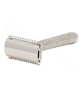 Yaqi Quo Flipside Double Edge Safety Razor, Nikel - Thumbnail