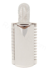 Yaqi Quo Flipside Double Edge Safety Razor, Nikel - Thumbnail