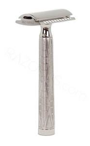 Yaqi Quo Flipside Klasik Tıraş Aleti, Nikel - Thumbnail