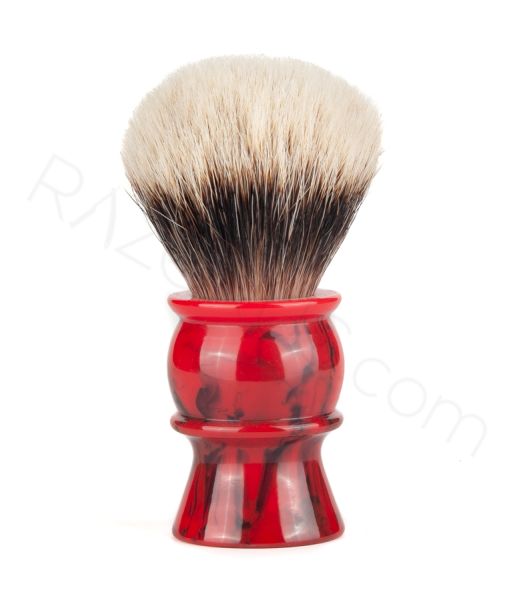 Yaqi Red Paw Two Band Badger Shaving Brush