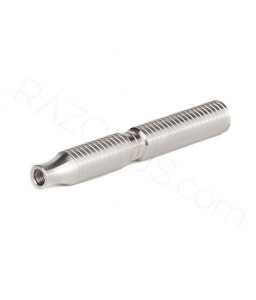 Yaqi Safety Razor Handle, Stainless Steel - Thumbnail