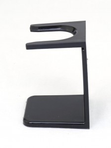 Yaqi Shaving Brush Stand, Black - Thumbnail