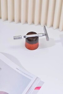 Yaqi Shaving Razor Holder, Moka - Thumbnail