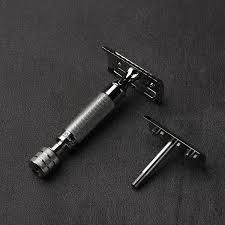 Yaqi Stainless Steel Diagonal Slant Double Edge Safety Razor