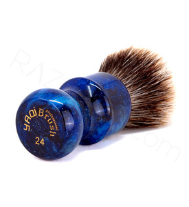 Yaqi Starry Night Two Band Badger Shaving Brush - Thumbnail