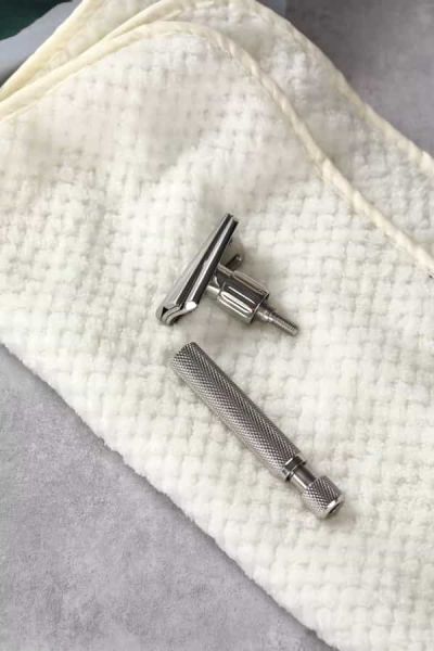 Yaqi Torqx Stainless Steel Slant Adjustable Double Edge Safety Razor