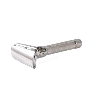 Yaqi Torqx Stainless Steel Slant Adjustable Double Edge Safety Razor - Thumbnail