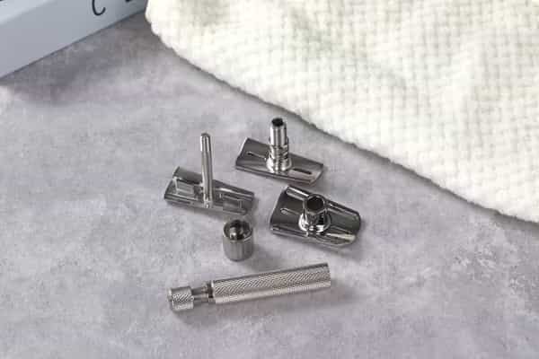 Yaqi Torqx Stainless Steel Slant Adjustable Double Edge Safety Razor