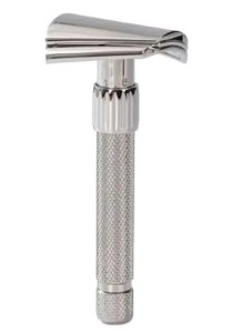 Yaqi Torqx Stainless Steel Slant Adjustable Double Edge Safety Razor - Thumbnail
