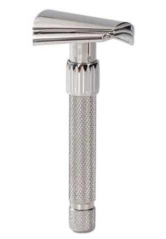 Yaqi Torqx Stainless Steel Slant Adjustable Double Edge Safety Razor