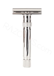 Yaqi Ultima Stainless Steel Adjustable Double Edge Safety Razor - Thumbnail