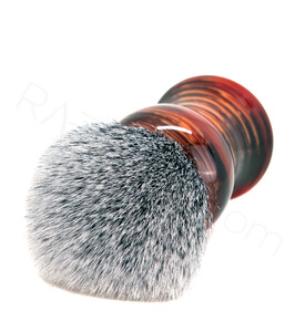 Yaqi Winery-28 Tuxedo Synthetic Shaving Brush - Thumbnail