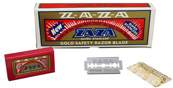 Zaza Gold Razor Blades, 100pcs